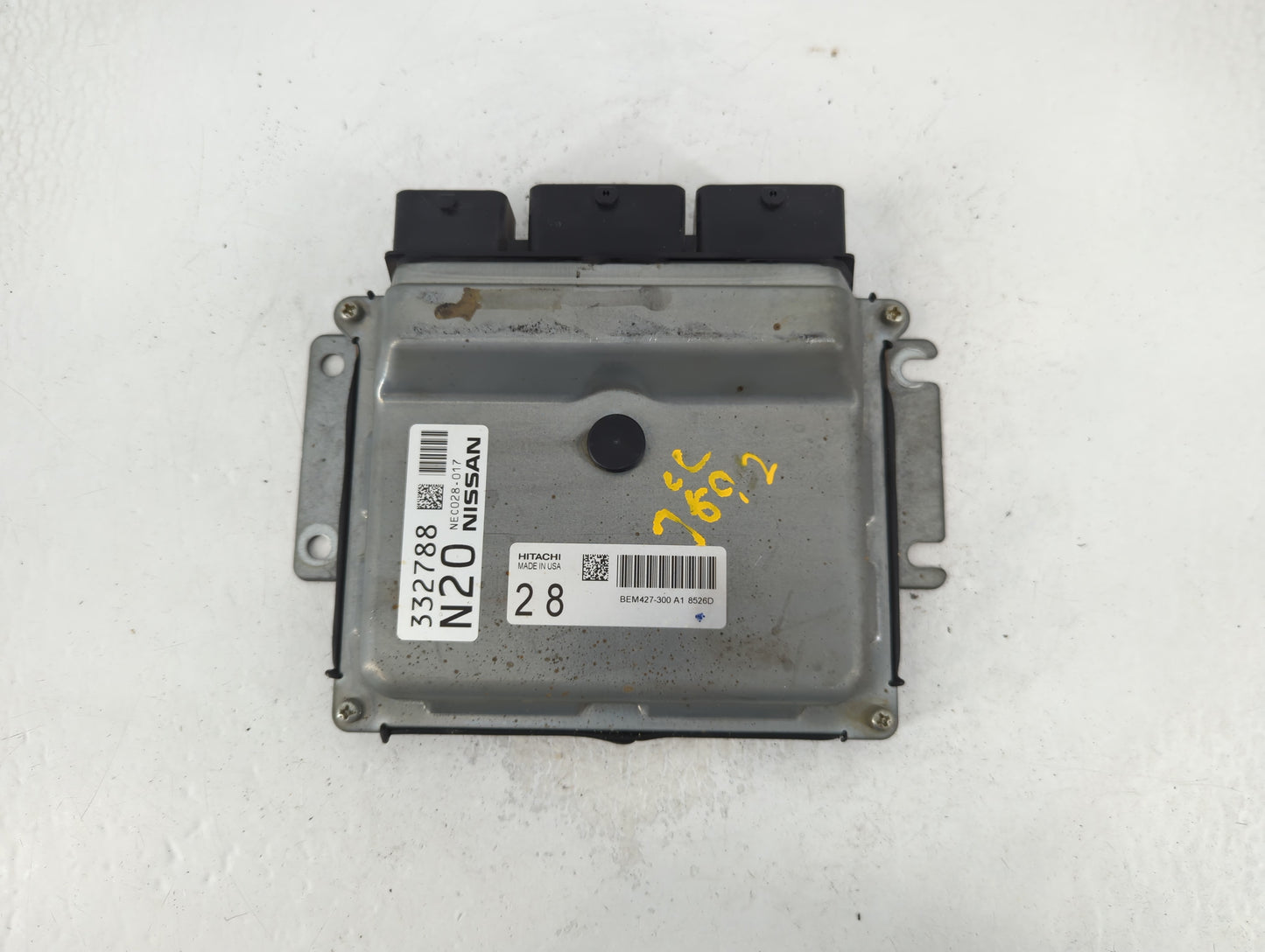 2018-2020 Nissan Maxima PCM Engine Control Computer ECU ECM PCU OEM P/N:BEM427-300 A1 8526D Fits Fits 2018 2019 2020 OEM Use