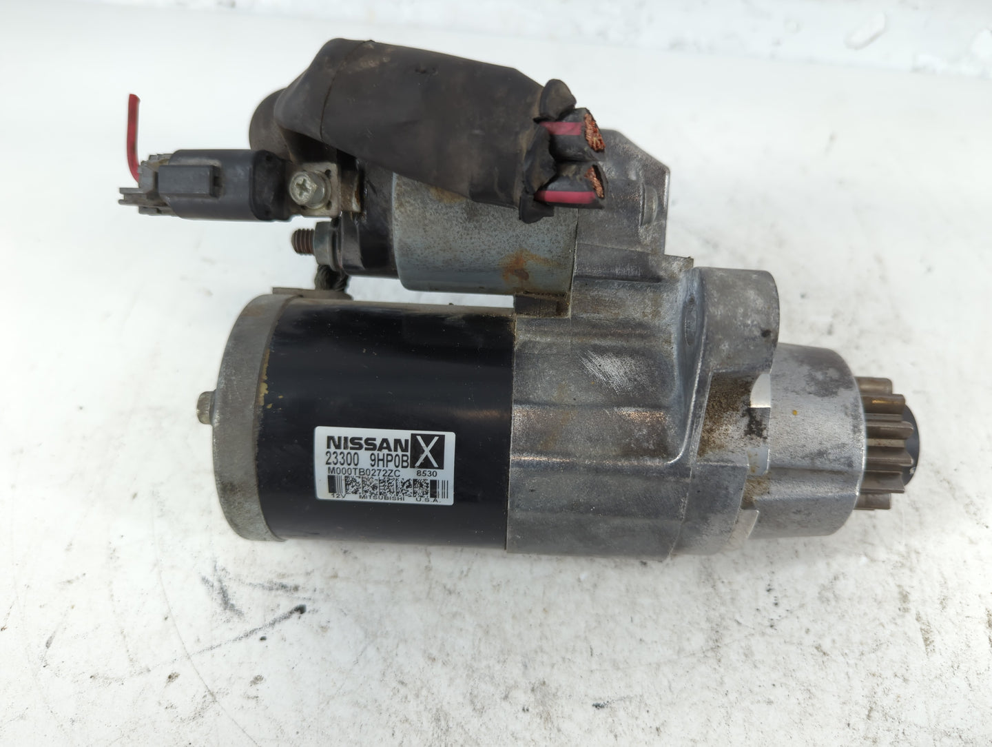 2016-2021 Nissan Maxima Car Starter Motor Solenoid OEM P/N:23300 9HP0B Fits Fits 2015 2016 2017 2018 2019 2020 2021 2022 OEM