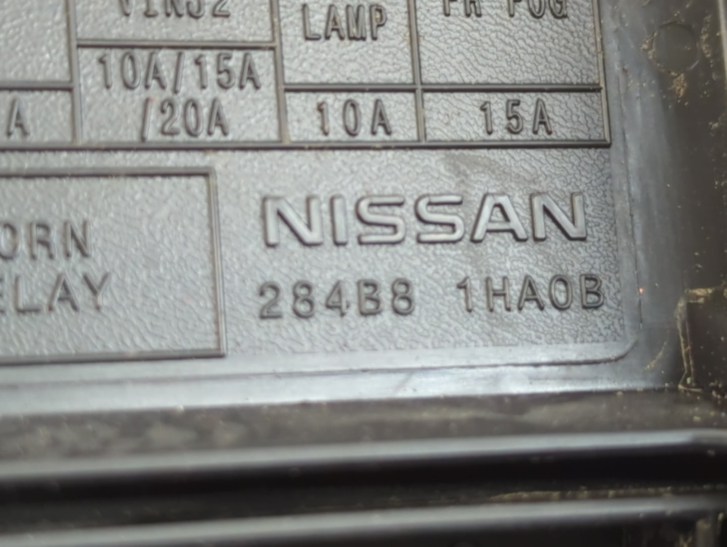 2015-2019 Nissan Micra Fusebox Fuse Box Panel Relay Module P/N:284B8 1HA0B Fits Fits 2013 2014 2015 2016 2017 2018 2019 OEM 