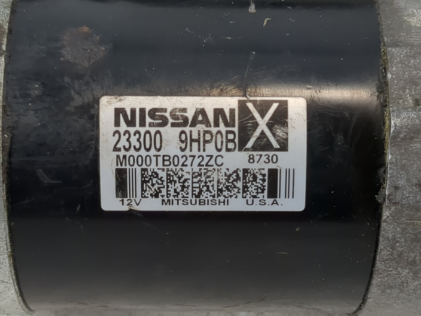 2015-2022 Nissan Murano Car Starter Motor Solenoid OEM P/N:23300 9HP0B Fits Fits 2015 2016 2017 2018 2019 2020 2021 2022 OEM