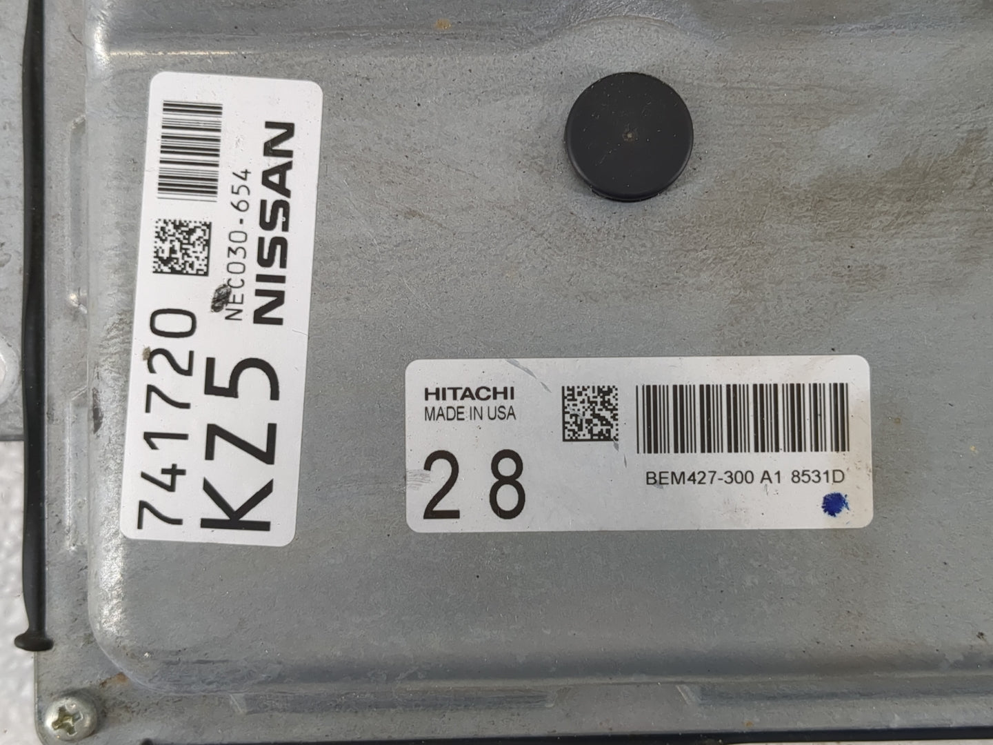 2018-2019 Nissan Murano PCM Engine Control Computer ECU ECM PCU OEM P/N:NEC030-654 BEM427-300 A1 5612D Fits Fits 2018 2019 O