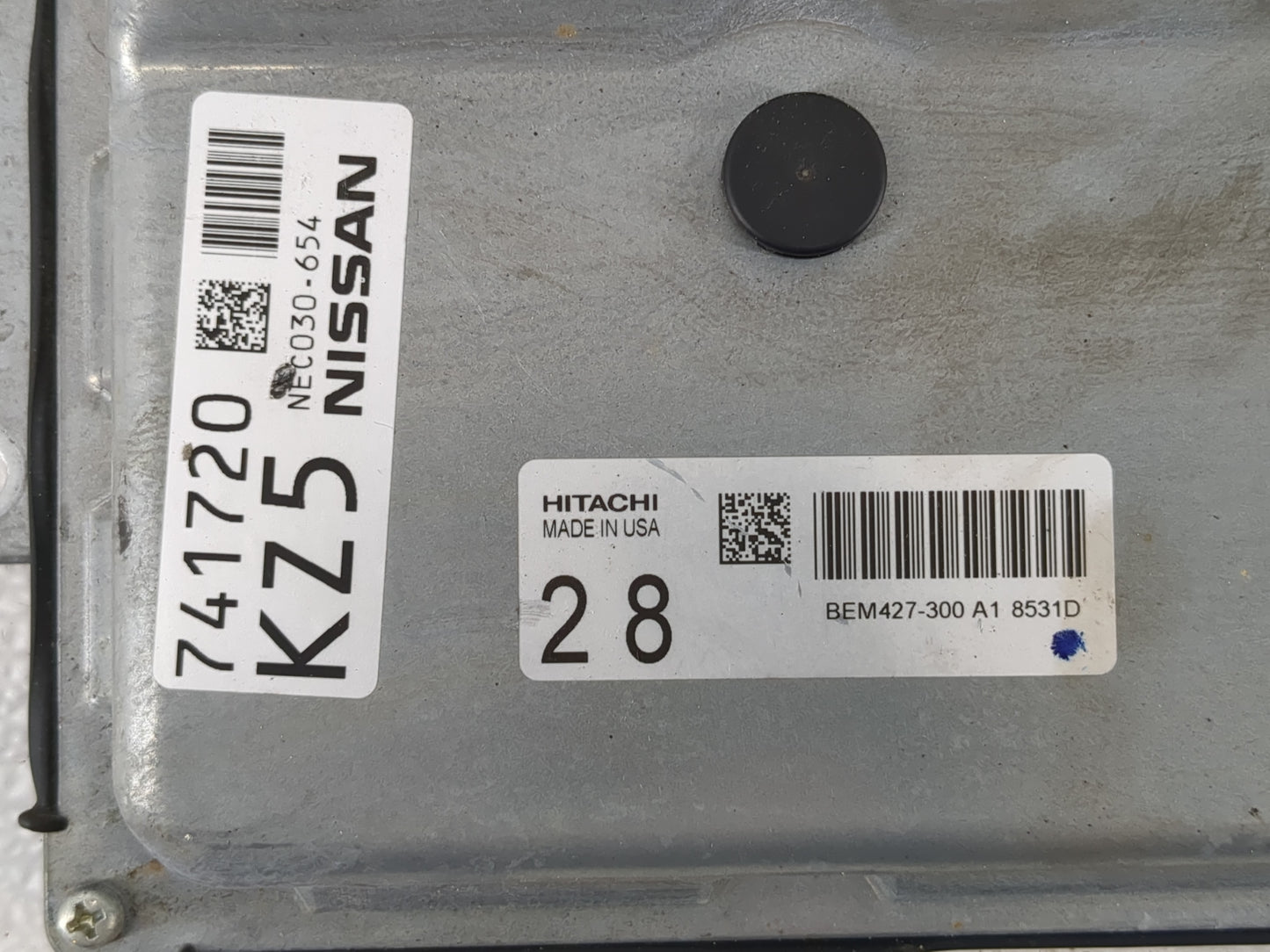 2018-2019 Nissan Murano PCM Engine Control Computer ECU ECM PCU OEM P/N:NEC030-654 BEM427-300 A1 5612D Fits Fits 2018 2019 O