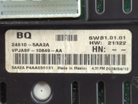 2018 Nissan Murano Instrument Cluster Speedometer Gauges P/N:24810-5AA2A Fits OEM Used Auto Parts - Oemusedautoparts1.com