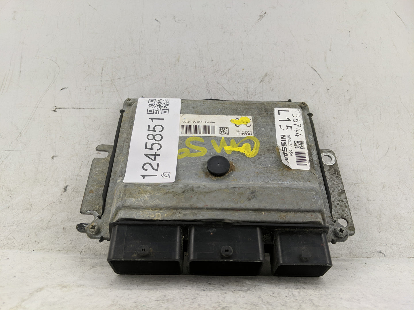 2018 Nissan Murano PCM Engine Control Computer ECU ECM PCU OEM P/N:NEC030-656 Fits Fits 2019 2020 OEM Used Auto Parts - Oemu