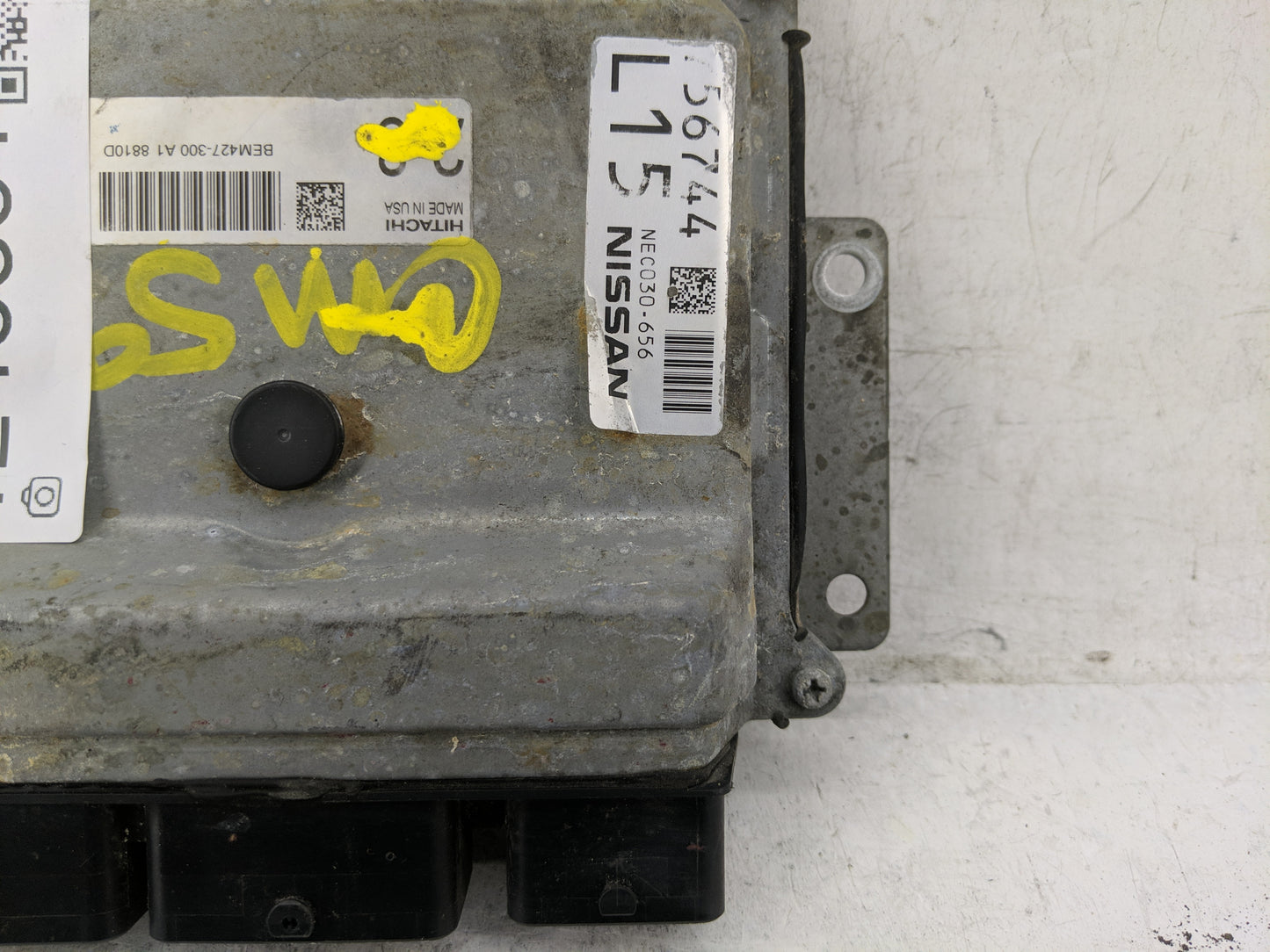 2018 Nissan Murano PCM Engine Control Computer ECU ECM PCU OEM P/N:NEC030-656 Fits Fits 2019 2020 OEM Used Auto Parts - Oemu