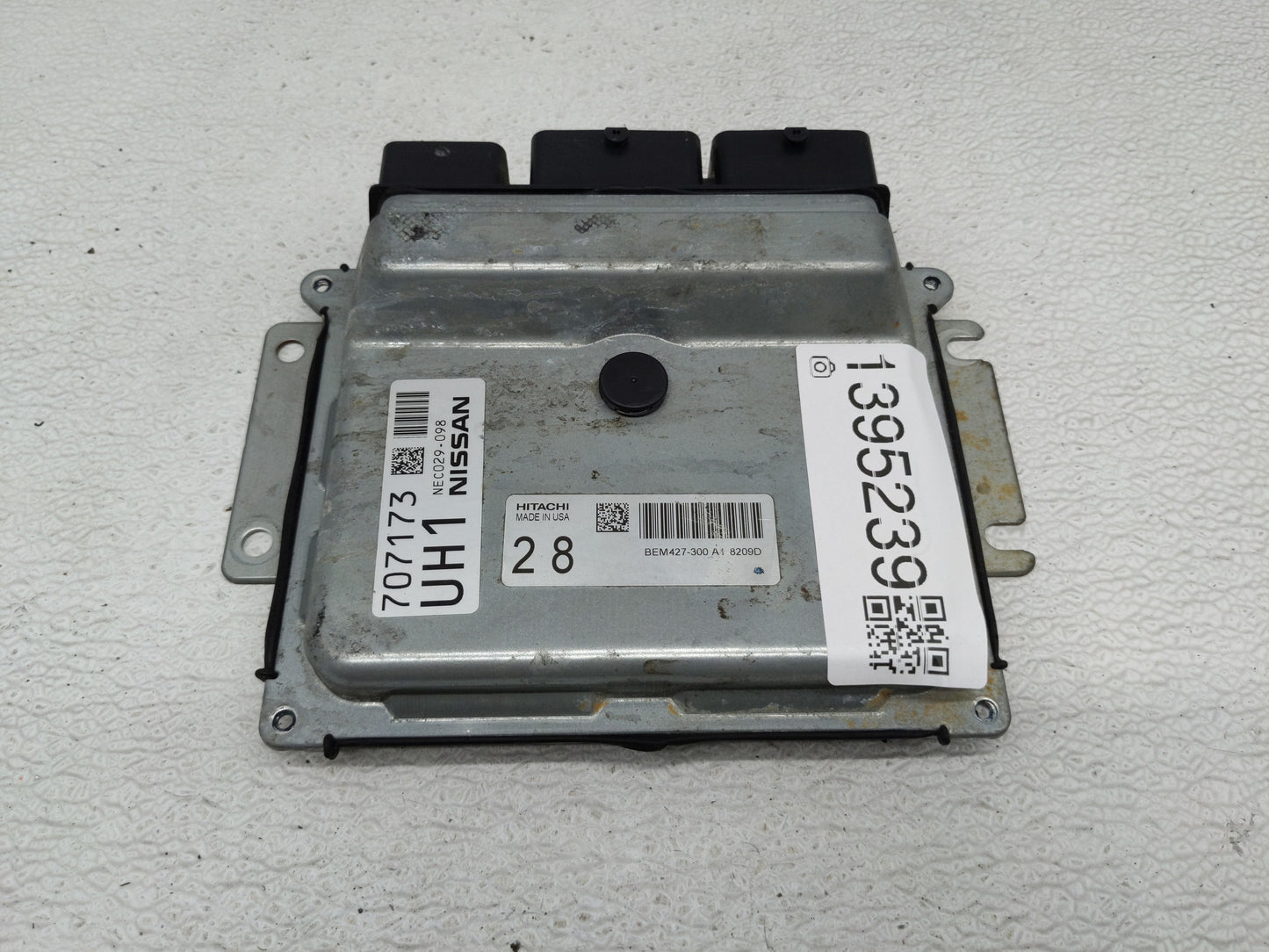 2018 Nissan Murano PCM Engine Control Computer ECU ECM PCU OEM P/N:NEC029-098 Fits Fits 2019 2020 OEM Used Auto Parts - Oemu