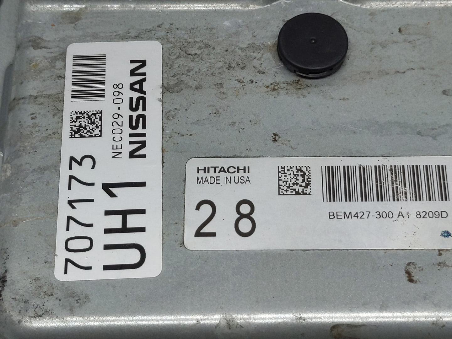 2018 Nissan Murano PCM Engine Control Computer ECU ECM PCU OEM P/N:NEC029-098 Fits Fits 2019 2020 OEM Used Auto Parts - Oemu
