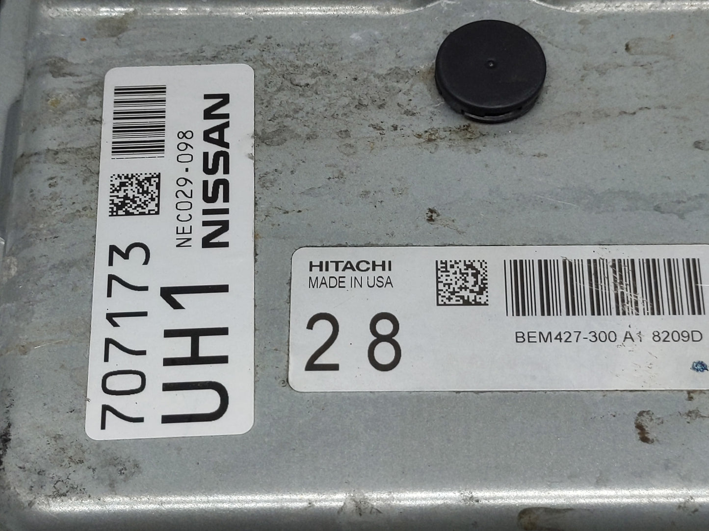 2018 Nissan Murano PCM Engine Control Computer ECU ECM PCU OEM P/N:NEC029-098 Fits Fits 2019 2020 OEM Used Auto Parts - Oemu