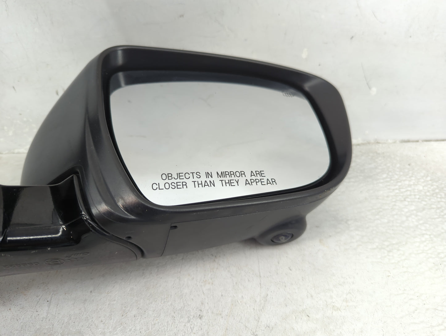 2016-2022 Nissan Murano Driver Left Side View Power Door Mirror Silver - Oemusedautoparts1.com