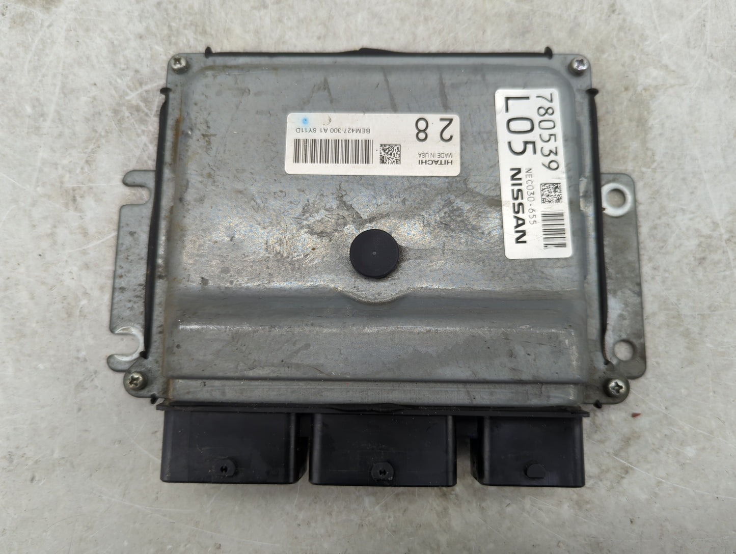 2018 Nissan Murano PCM Engine Control Computer ECU ECM PCU OEM P/N:BEM427-300 NEC030-655 Fits Fits 2019 2020 OEM Used Auto P