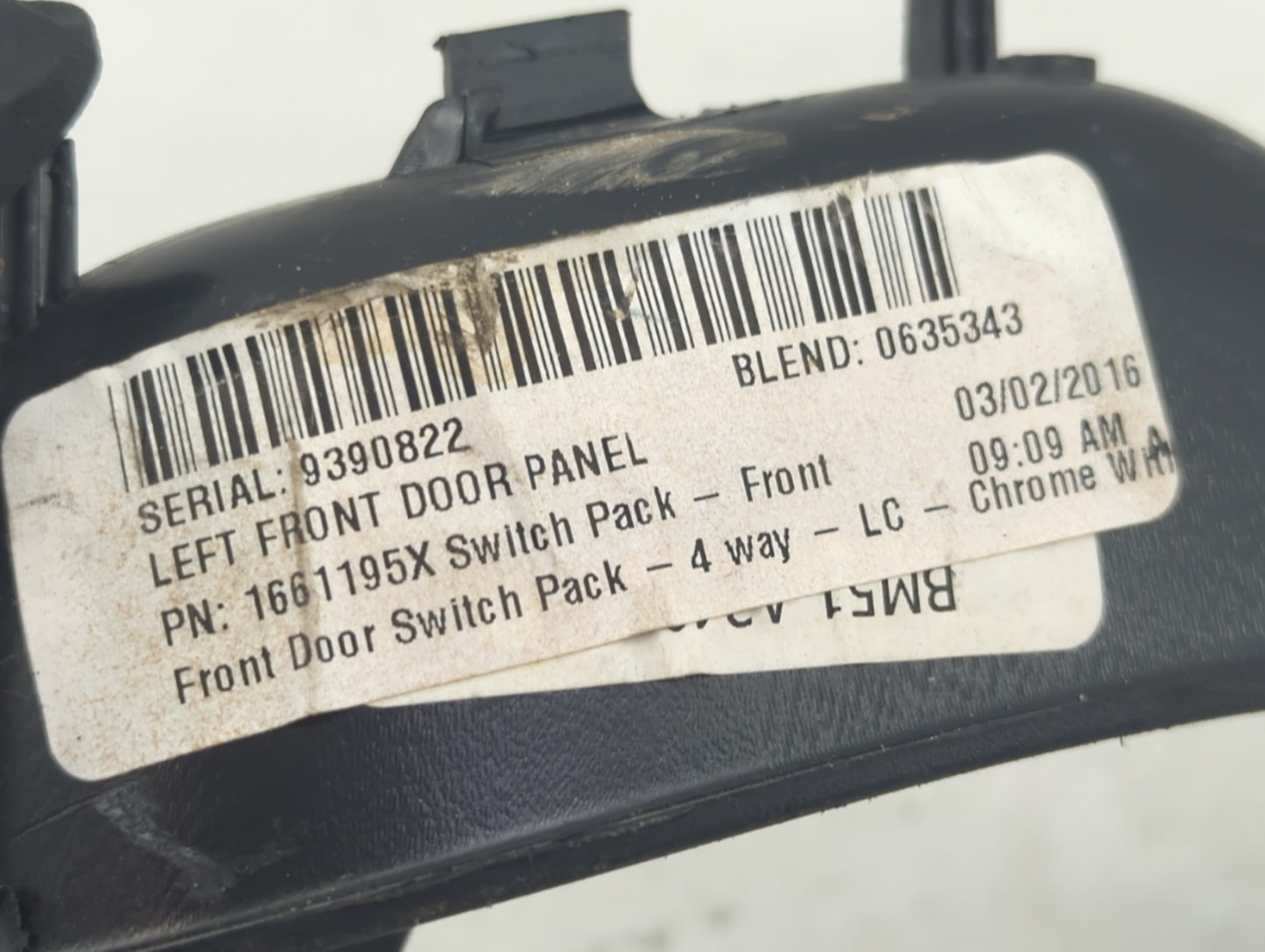 2015-2022 Nissan Murano Master Power Window Switch Replacement Driver Side Left Fits OEM Used Auto Parts - Oemusedautoparts1