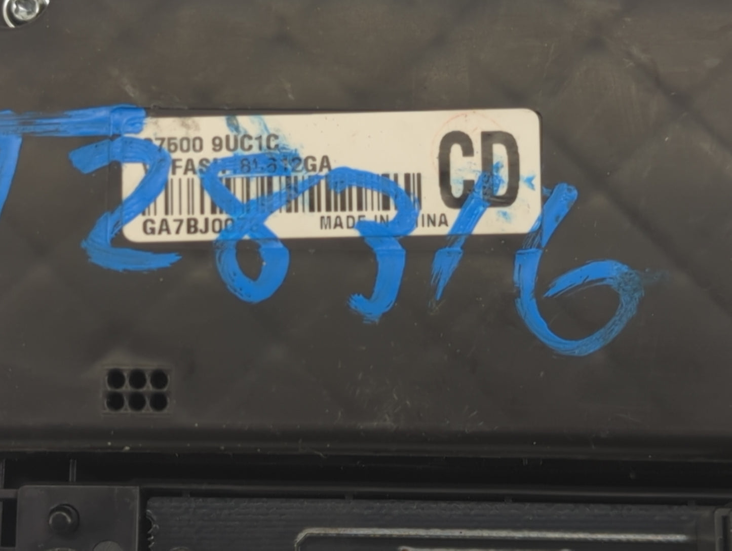 2017-2022 Nissan Murano Climate Control Module Temperature AC/Heater Replacement P/N:7500 9UC1C FASH 81.312GA Fits OEM Used 