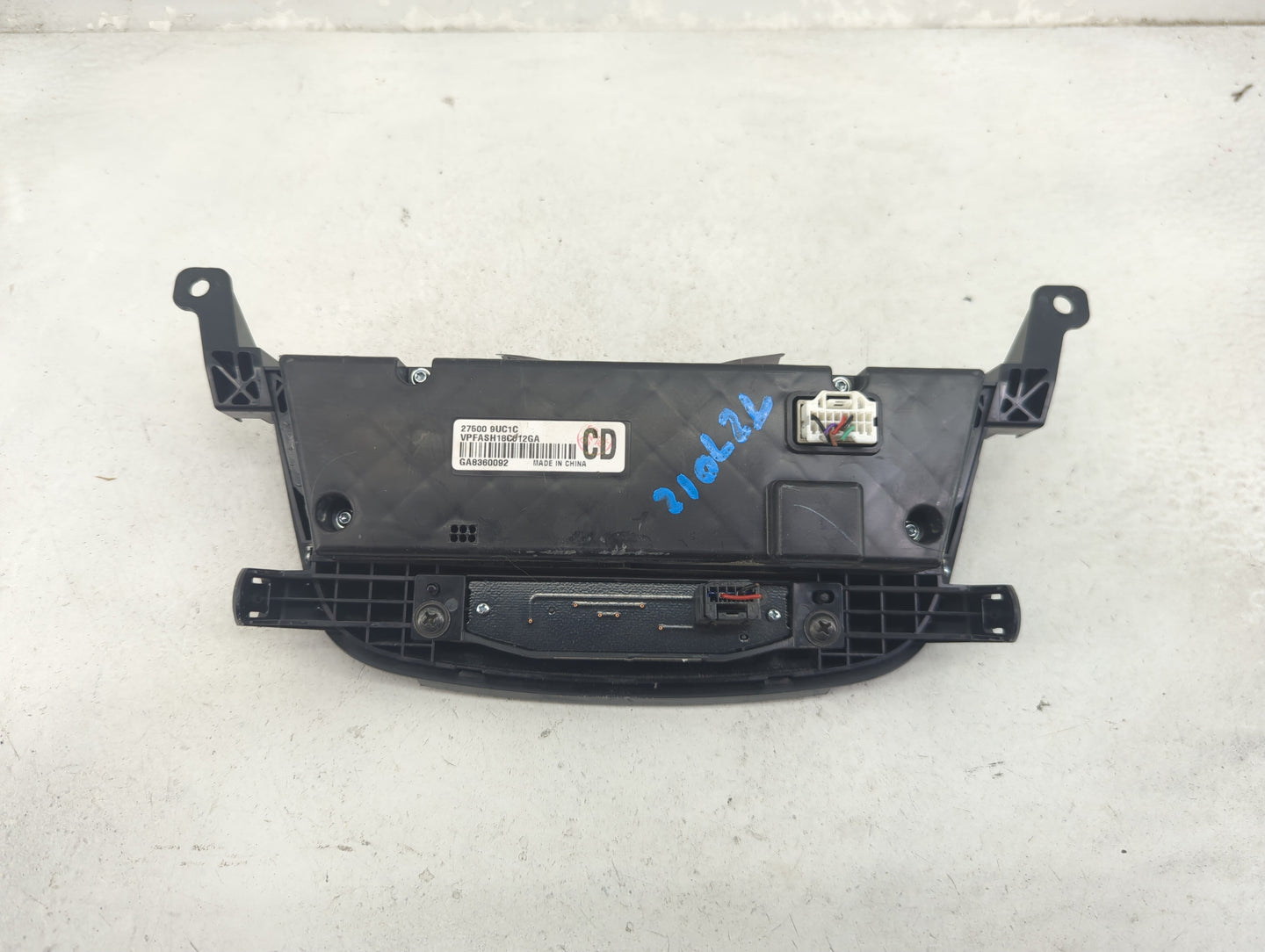 2017-2022 Nissan Murano Climate Control Module Temperature AC/Heater Replacement P/N:275009UC1C VPFASH18C012GA Fits OEM Used