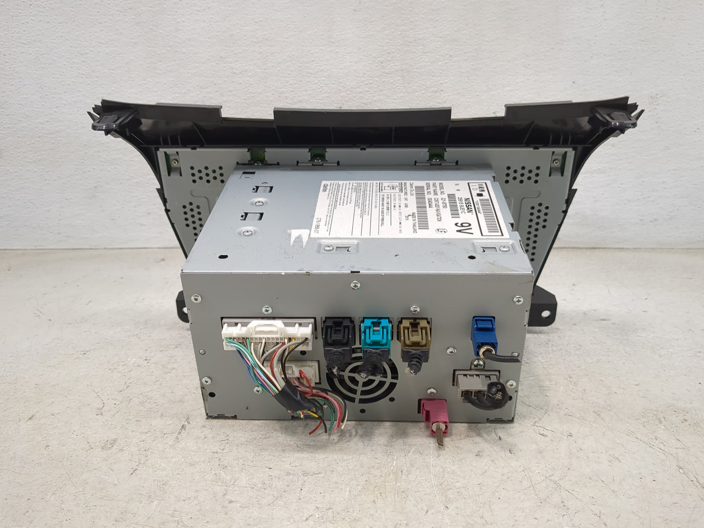 2018 Nissan Murano Radio AM FM Cd Player Receiver Replacement P/N:25915 9UE1C QY-8750 Fits OEM Used Auto Parts - Oemusedauto
