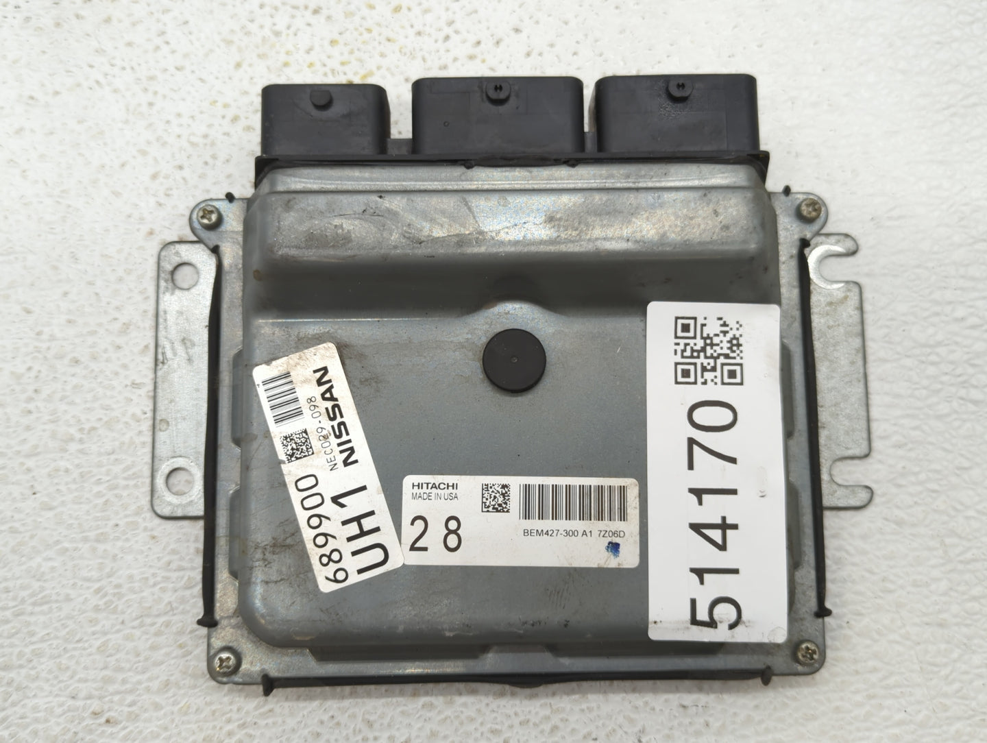 2018-2019 Nissan Murano PCM Engine Control Computer ECU ECM PCU OEM P/N:BEM427-300 A1 Fits Fits 2018 2019 OEM Used Auto Part