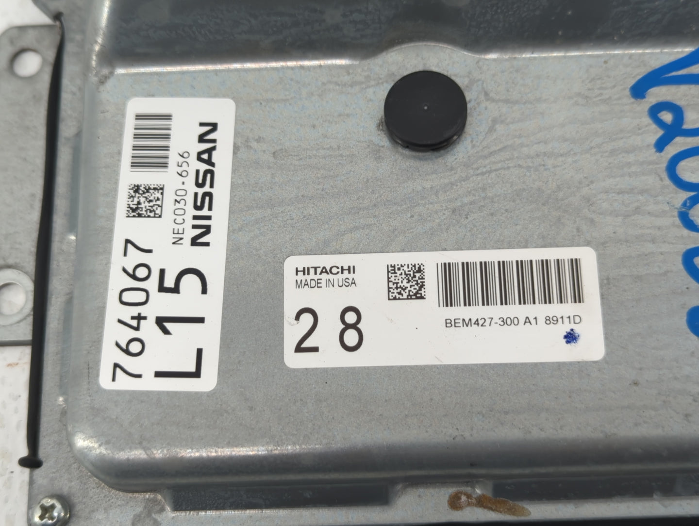 2018-2019 Nissan Murano PCM Engine Control Computer ECU ECM PCU OEM P/N:BEM427-300 A1 764067 L15, NEC030-656 Fits Fits 2018 