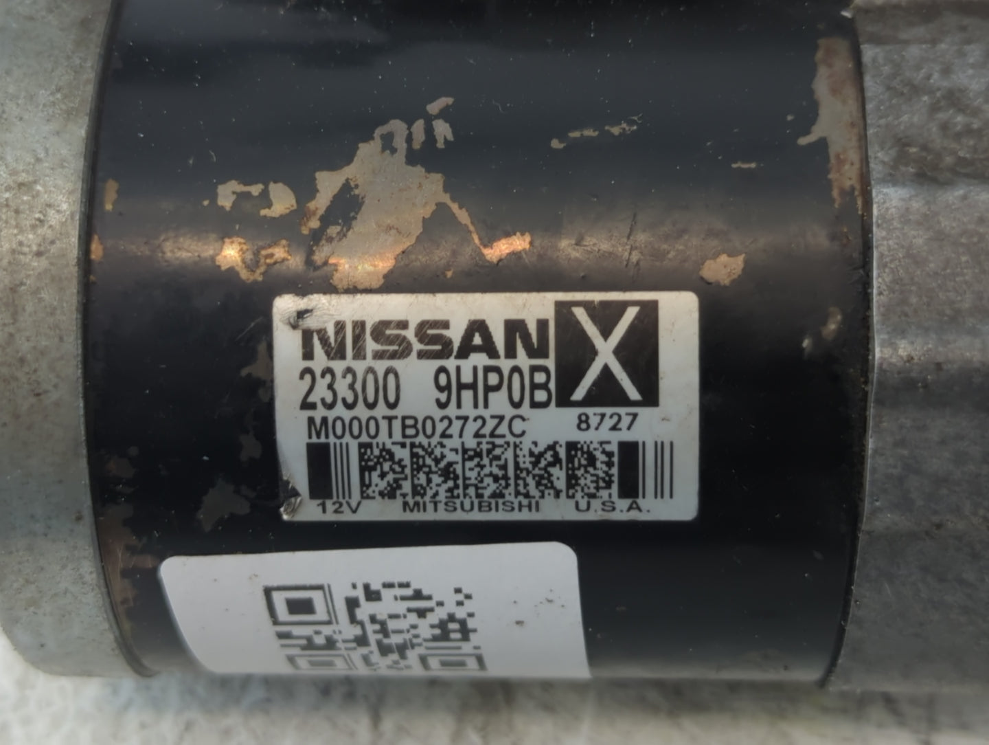 2015-2022 Nissan Murano Car Starter Motor Solenoid OEM P/N:M000TB0272ZC 23300 9HP0B Fits OEM Used Auto Parts - Oemusedautopa