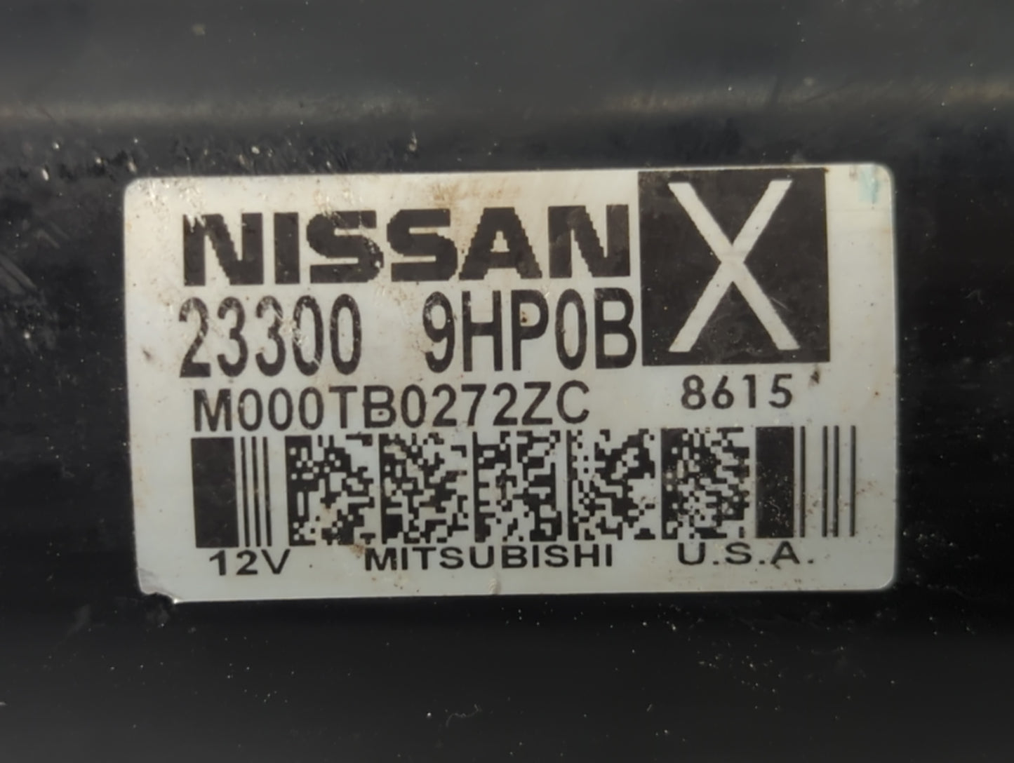 2015-2022 Nissan Murano Car Starter Motor Solenoid OEM P/N:23300 9HP0B Fits Fits 2015 2016 2017 2018 2019 2020 2021 2022 OEM