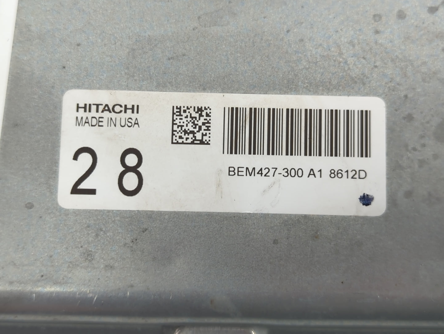 2018-2019 Nissan Murano PCM Engine Control Computer ECU ECM PCU OEM P/N:BEM427-300 A1 5612D Fits Fits 2018 2019 OEM Used Aut