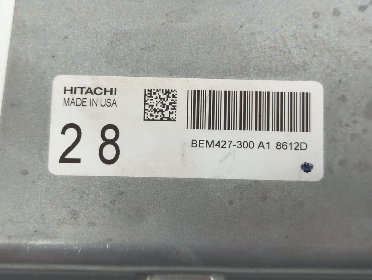 2018-2019 Nissan Murano PCM Engine Control Computer ECU ECM PCU OEM P/N:BEM427-300 A1 5612D Fits Fits 2018 2019 OEM Used Aut
