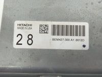 2018-2019 Nissan Murano PCM Engine Control Computer ECU ECM PCU OEM P/N:BEM427-300 A1 5612D Fits Fits 2018 2019 OEM Used Aut
