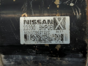 2015-2022 Nissan Murano Car Starter Motor Solenoid OEM P/N:23300 9HP0B Fits Fits 2015 2016 2017 2018 2019 2020 2021 2022 OEM Used Auto Parts