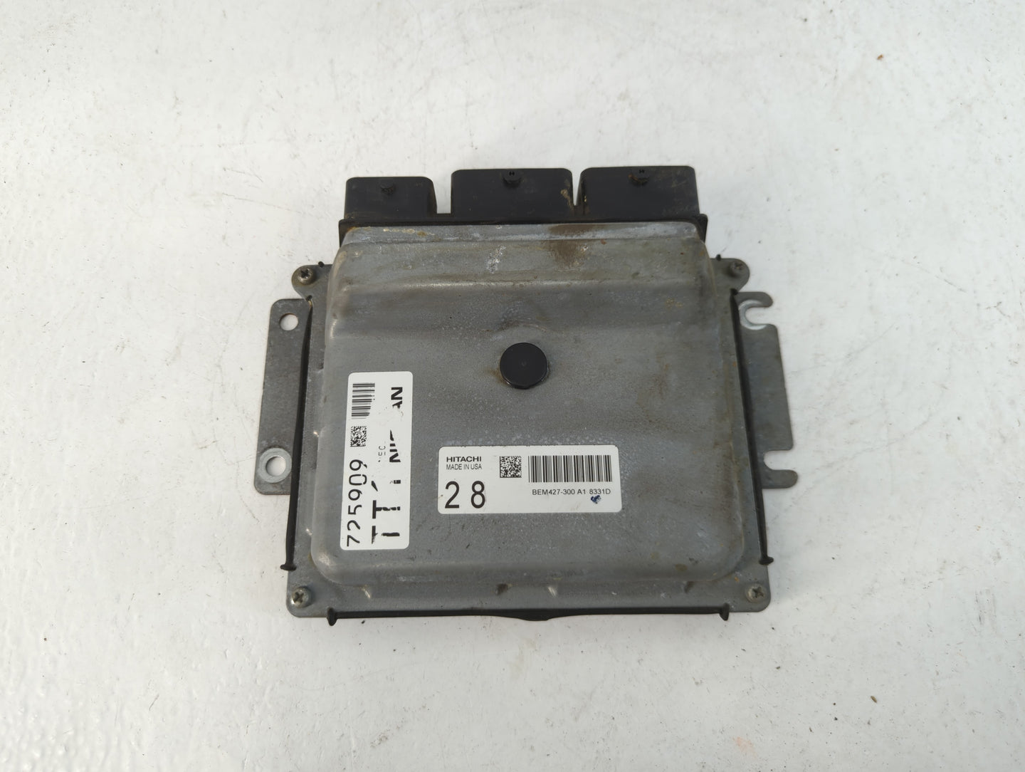 2018 Nissan Murano PCM Engine Control Computer ECU ECM PCU OEM P/N:725909 BEM427-300 A1 8331D Fits Fits 2019 2020 OEM Used A