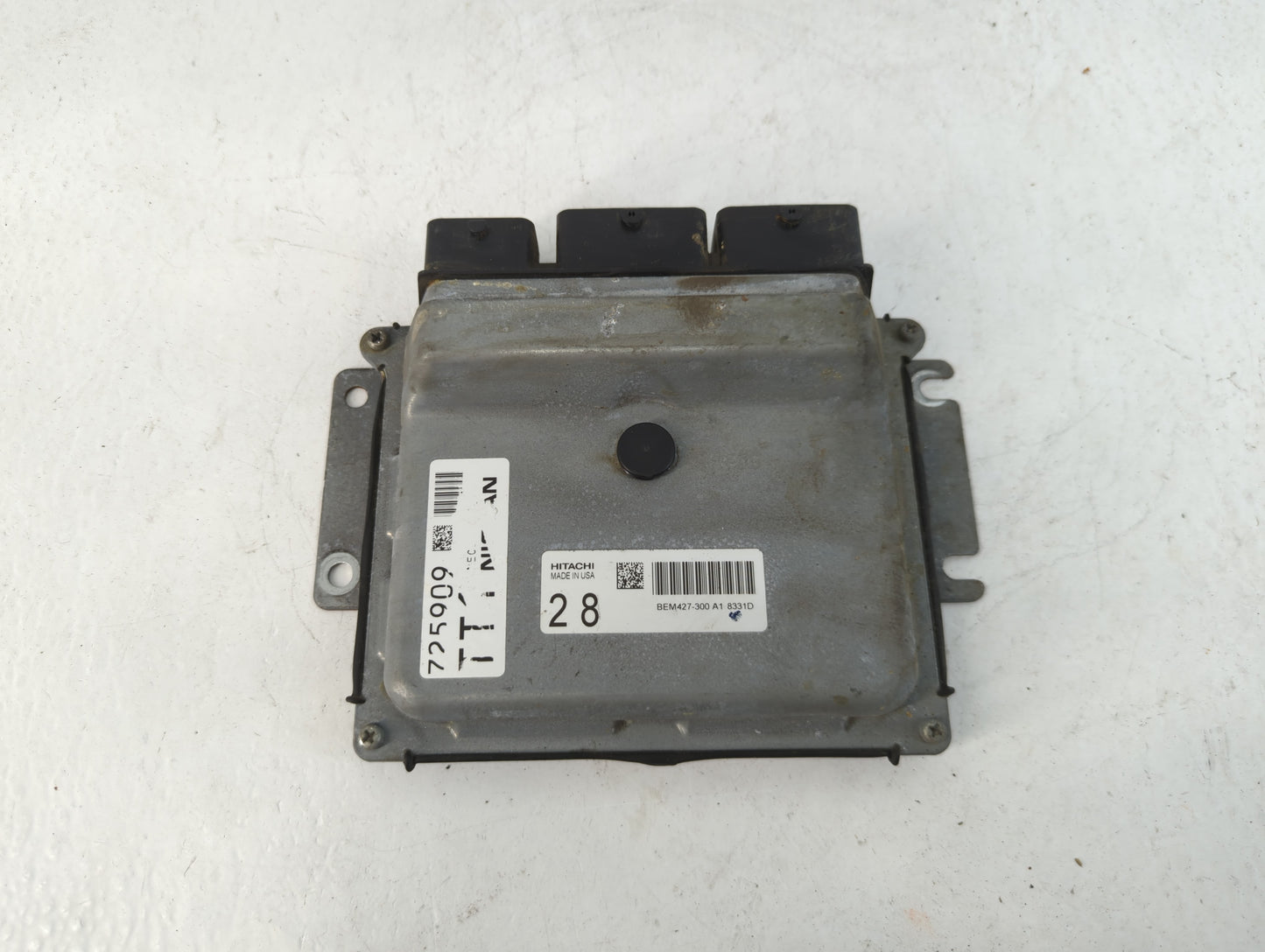 2018 Nissan Murano PCM Engine Control Computer ECU ECM PCU OEM P/N:725909 BEM427-300 A1 8331D Fits Fits 2019 2020 OEM Used A