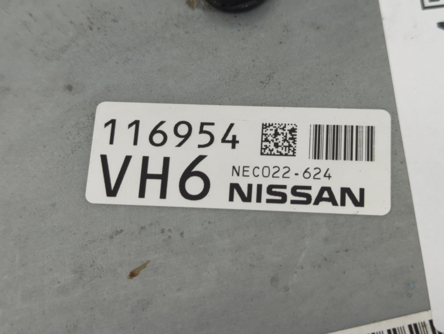 2018-2019 Nissan Nv1500 PCM Engine Control Computer ECU ECM PCU OEM P/N:NEC022-624 Fits Fits 2018 2019 OEM Used Auto Parts -