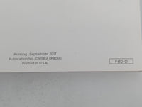 2018 Nissan Nv1500 Owners Manual Book Guide P/N:OM18EA 0F80U0 OEM Used Auto Parts - Oemusedautoparts1.com