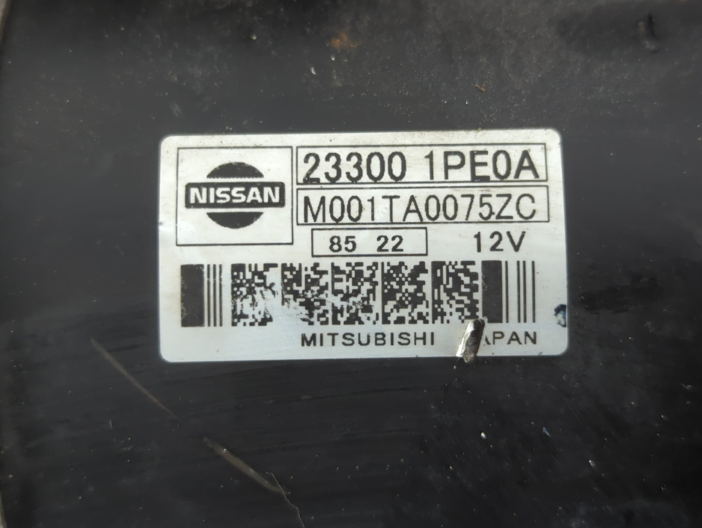 2012-2020 Nissan Nv1500 Car Starter Motor Solenoid OEM P/N:23300 1PE0A Fits Fits 2012 2013 2014 2015 2016 2017 2018 2019 202
