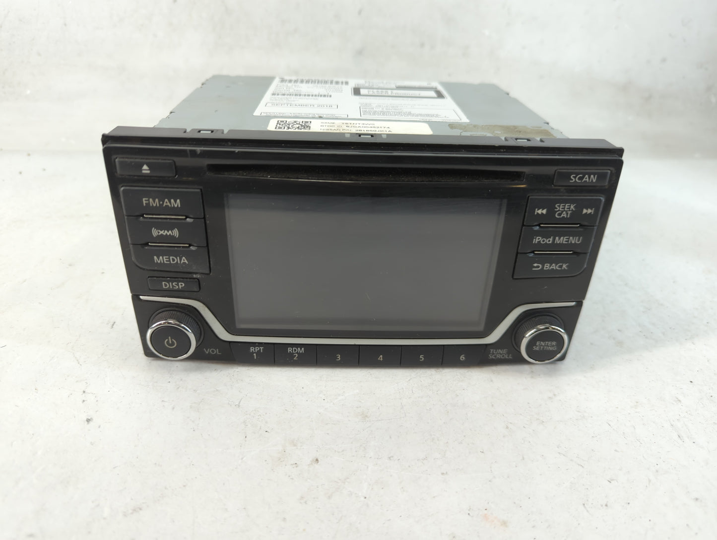2018 Nissan Nv1500 Radio AM FM Cd Player Receiver Replacement P/N:28185 9JK1A Fits OEM Used Auto Parts - Oemusedautoparts1.c