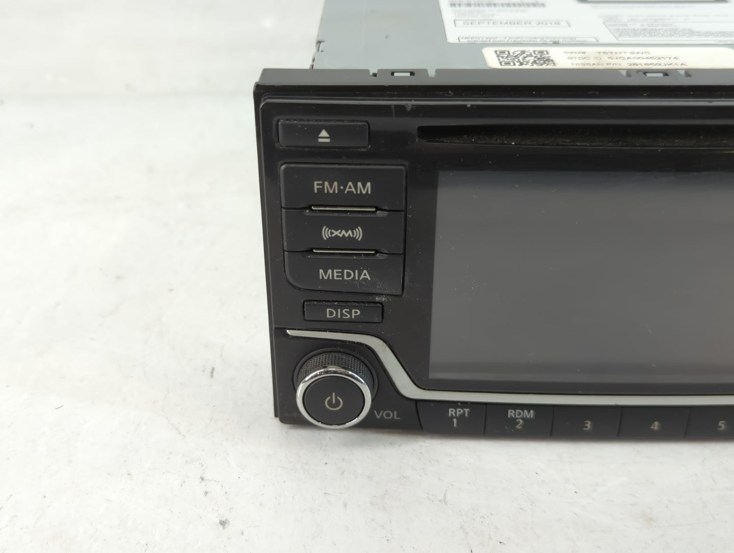 2018 Nissan Nv1500 Radio AM FM Cd Player Receiver Replacement P/N:28185 9JK1A Fits OEM Used Auto Parts - Oemusedautoparts1.c