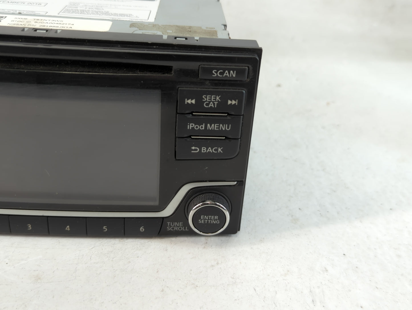 2018 Nissan Nv1500 Radio AM FM Cd Player Receiver Replacement P/N:28185 9JK1A Fits OEM Used Auto Parts - Oemusedautoparts1.c