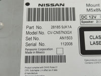 2018 Nissan Nv1500 Radio AM FM Cd Player Receiver Replacement P/N:28185 9JK1A Fits OEM Used Auto Parts - Oemusedautoparts1.c