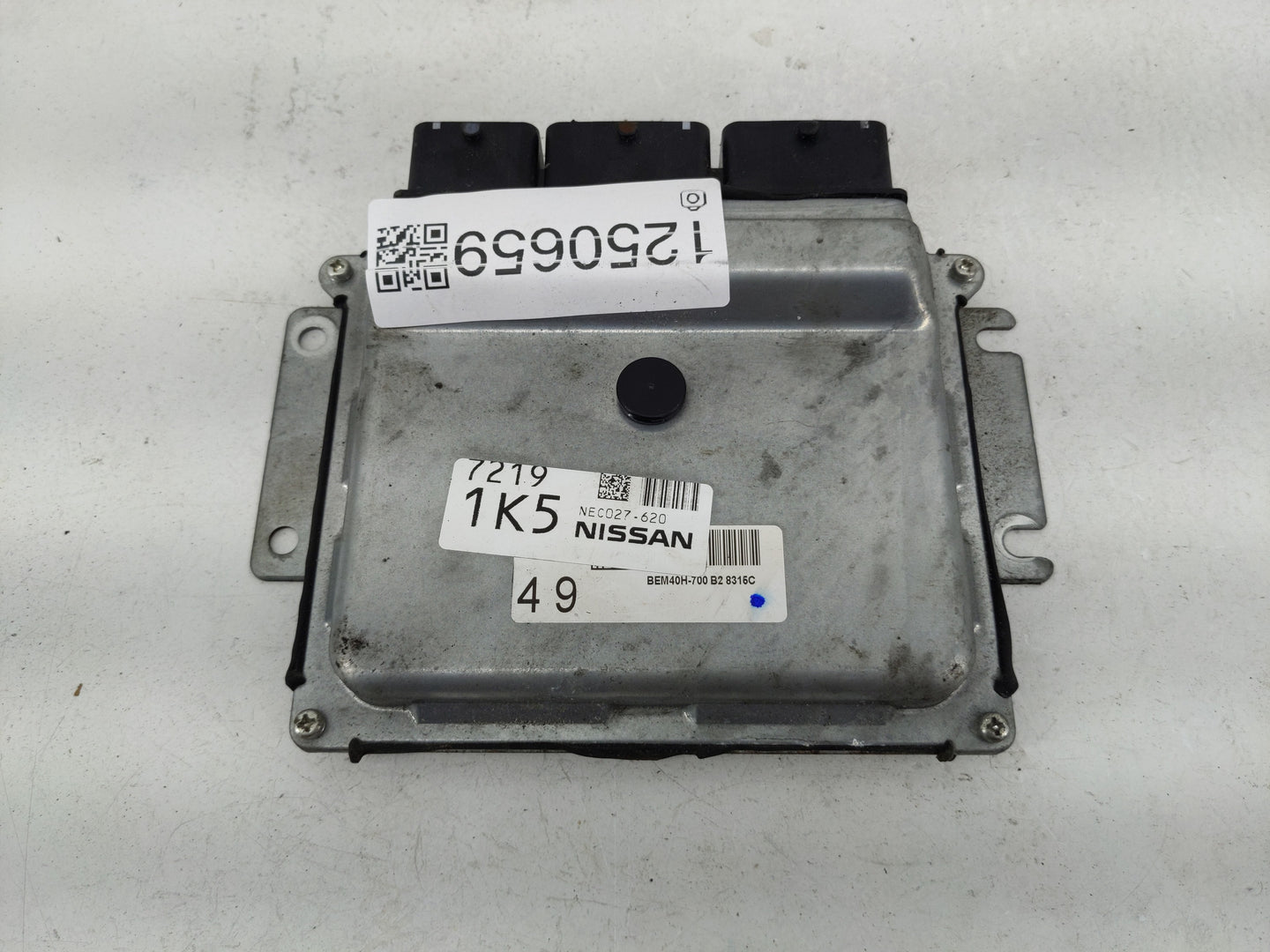 2018-2019 Nissan Nv200 PCM Engine Control Computer ECU ECM PCU OEM P/N:NEC027-620 Fits Fits 2018 2019 OEM Used Auto Parts - 