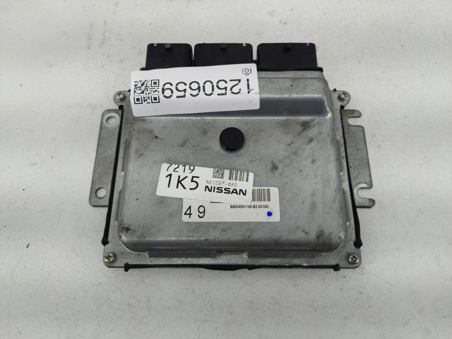 2018-2019 Nissan Nv200 PCM Engine Control Computer ECU ECM PCU OEM P/N:NEC027-620 Fits Fits 2018 2019 OEM Used Auto Parts - 