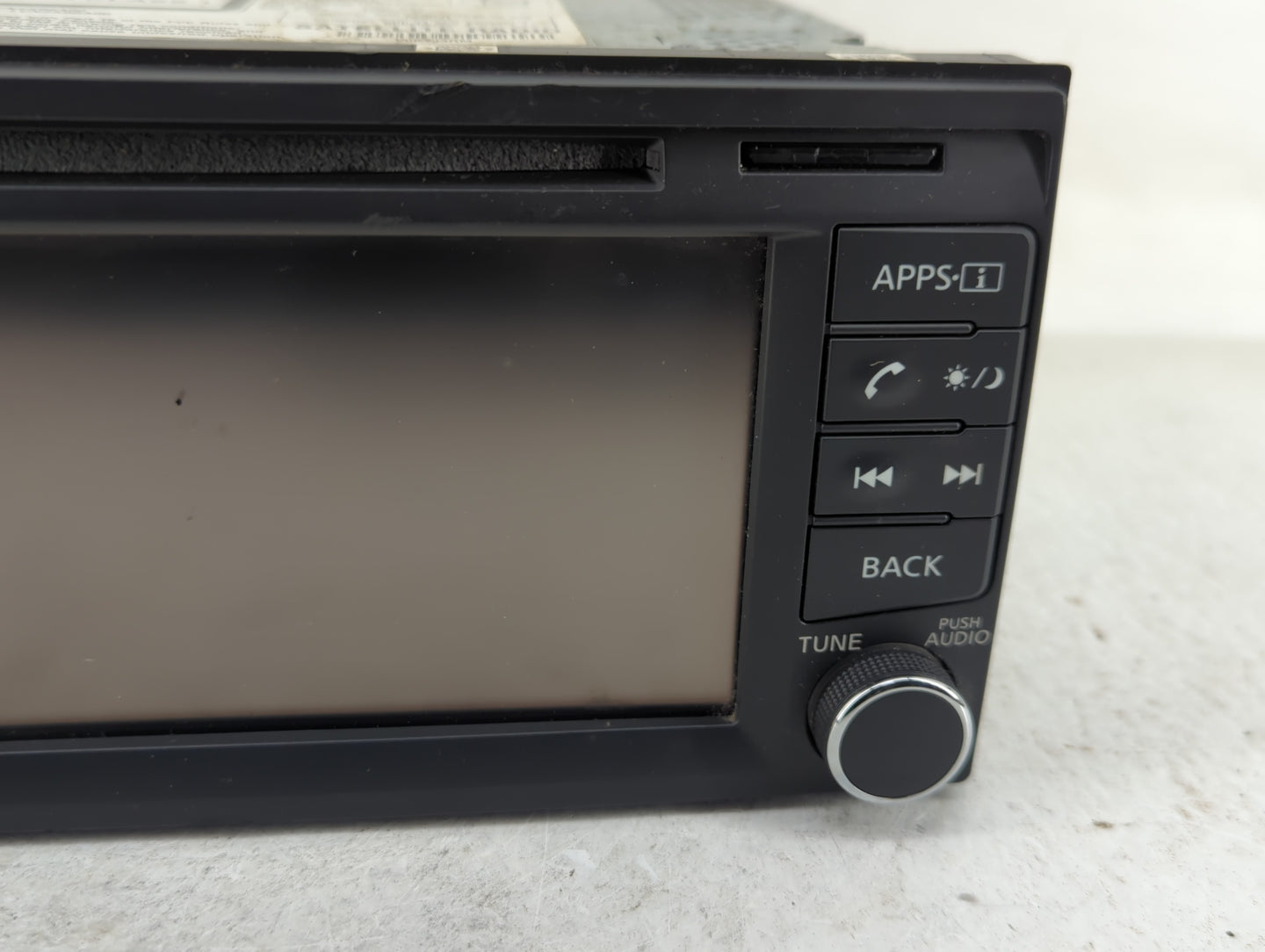 2018-2019 Nissan Nv200 Radio AM FM Cd Player Receiver Replacement Fits Fits 2018 2019 OEM Used Auto Parts - Oemusedautoparts