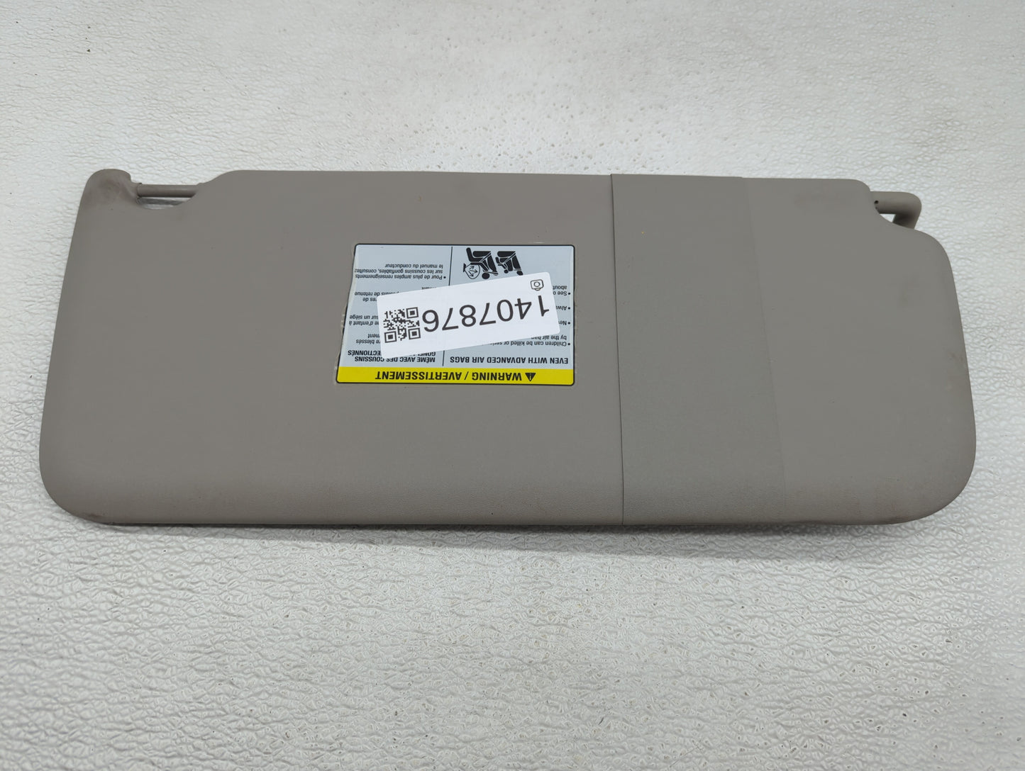 2018 Nissan Nv200 Sun Visor Shade Replacement Driver Left Mirror Fits OEM Used Auto Parts - Oemusedautoparts1.com