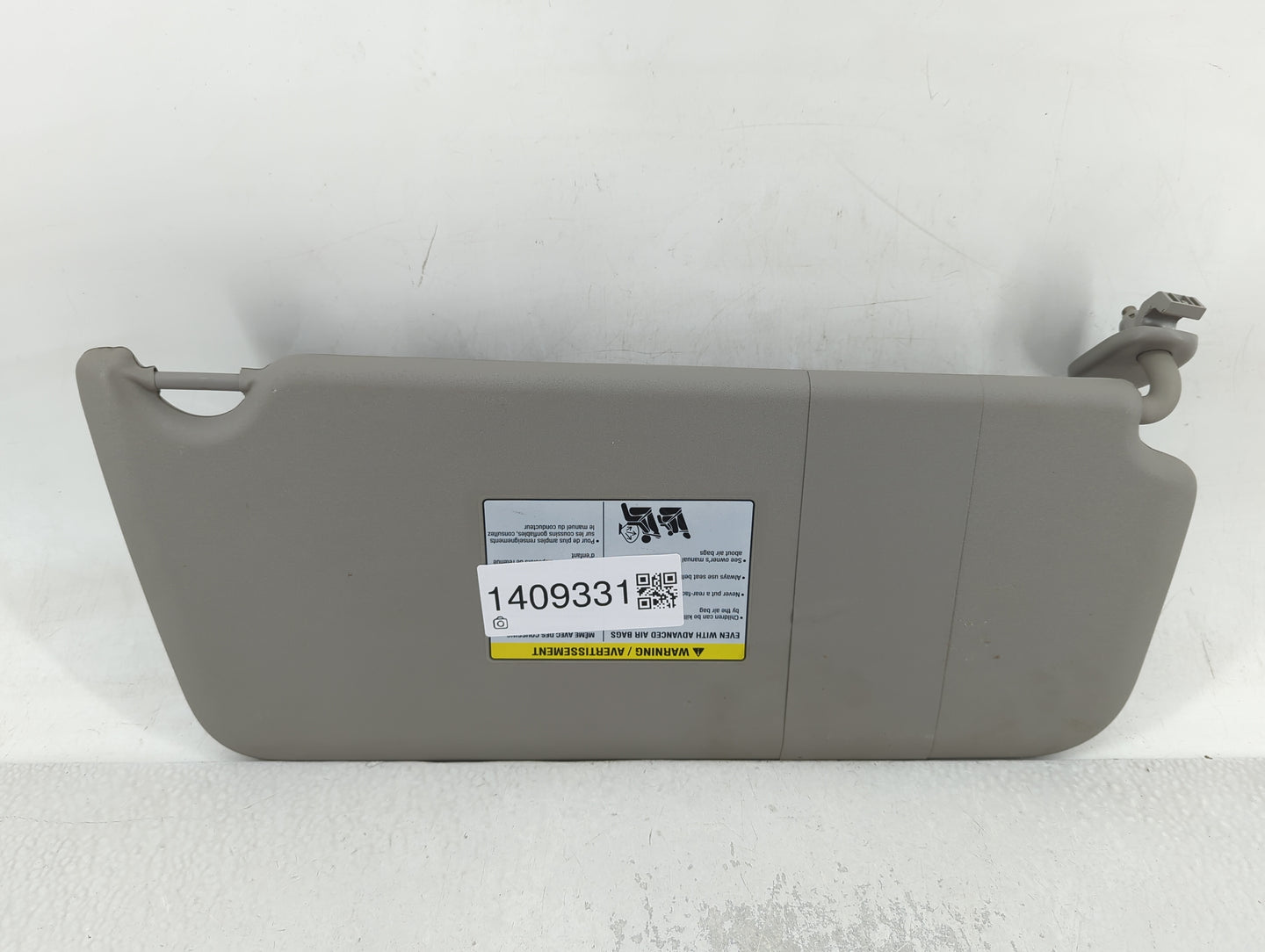 2018 Nissan Nv200 Sun Visor Shade Replacement Driver Left Mirror Fits OEM Used Auto Parts - Oemusedautoparts1.com
