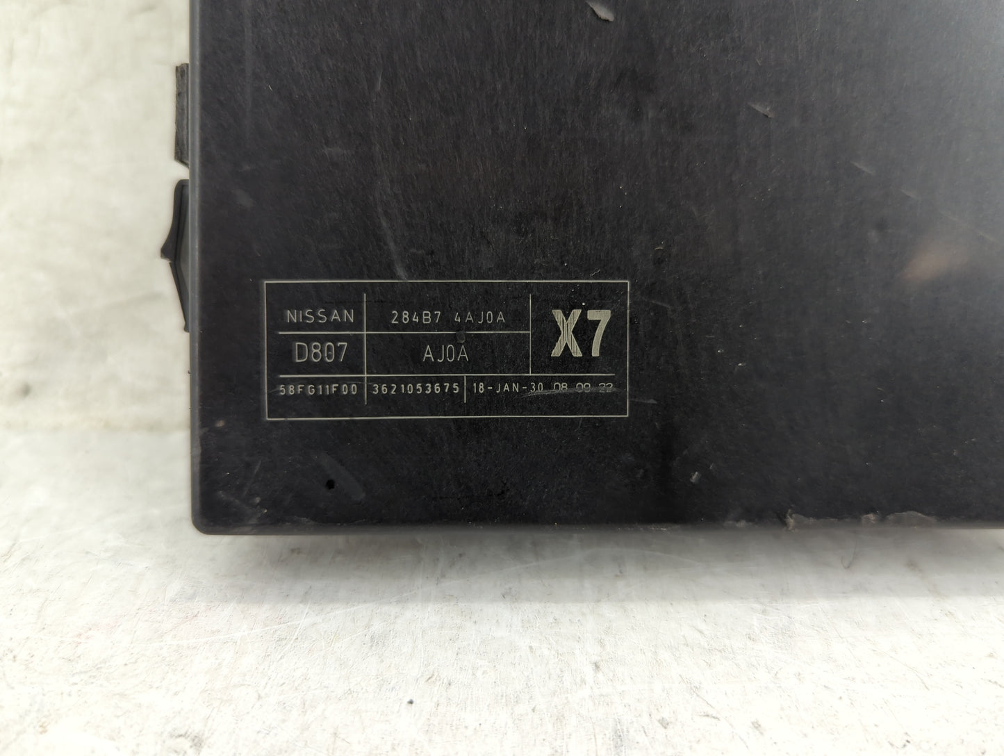 2018 Nissan Nv200 Fusebox Fuse Box Panel Relay Module P/N:284B7 4AJ0A Fits OEM Used Auto Parts - Oemusedautoparts1.com