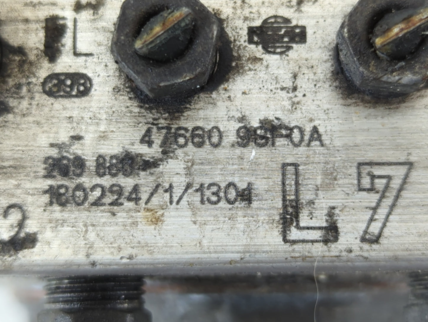 2018 Nissan Nv200 ABS Pump Control Module Replacement P/N:47660 9SF0A Fits OEM Used Auto Parts - Oemusedautoparts1.com