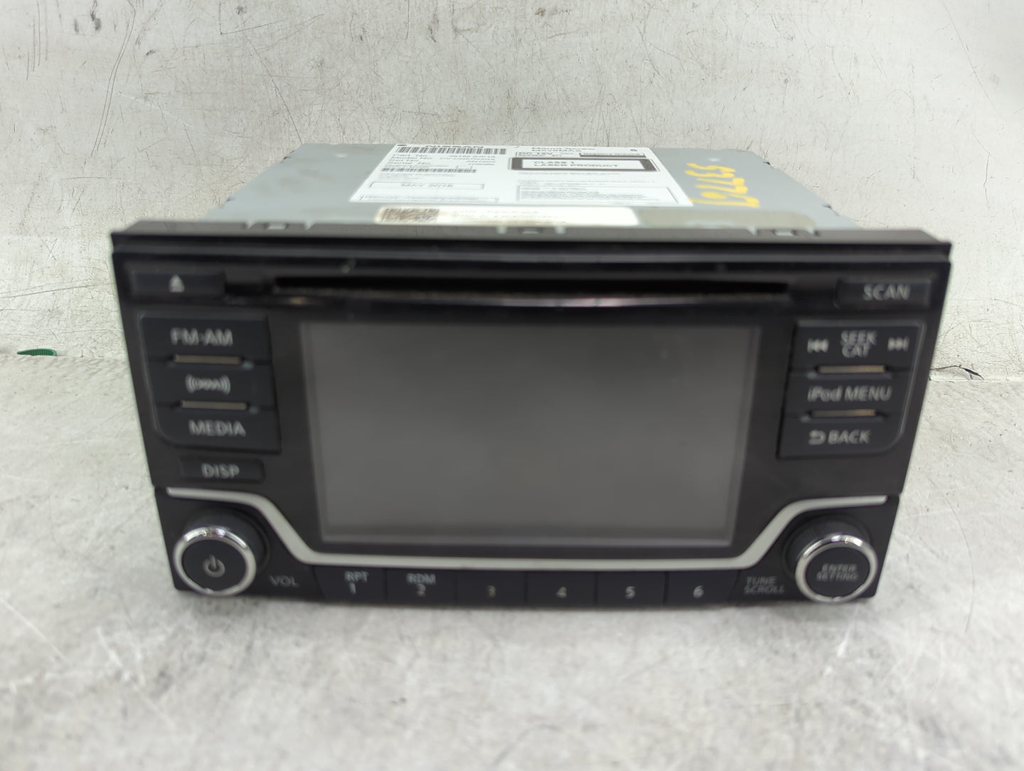 2018 Nissan Nv2500 Radio AM FM Cd Player Receiver Replacement P/N:28185 9JK1A CV-CN57N3GX Fits OEM Used Auto Parts - Oemused