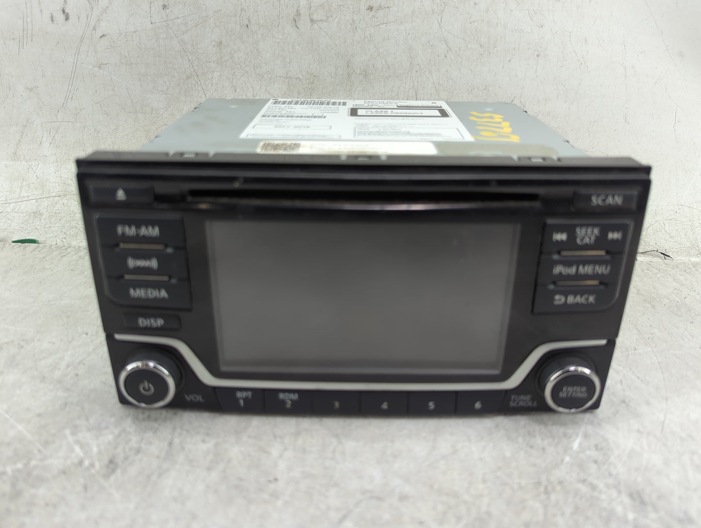 2018 Nissan Nv2500 Radio AM FM Cd Player Receiver Replacement P/N:28185 9JK1A CV-CN57N3GX Fits OEM Used Auto Parts - Oemused
