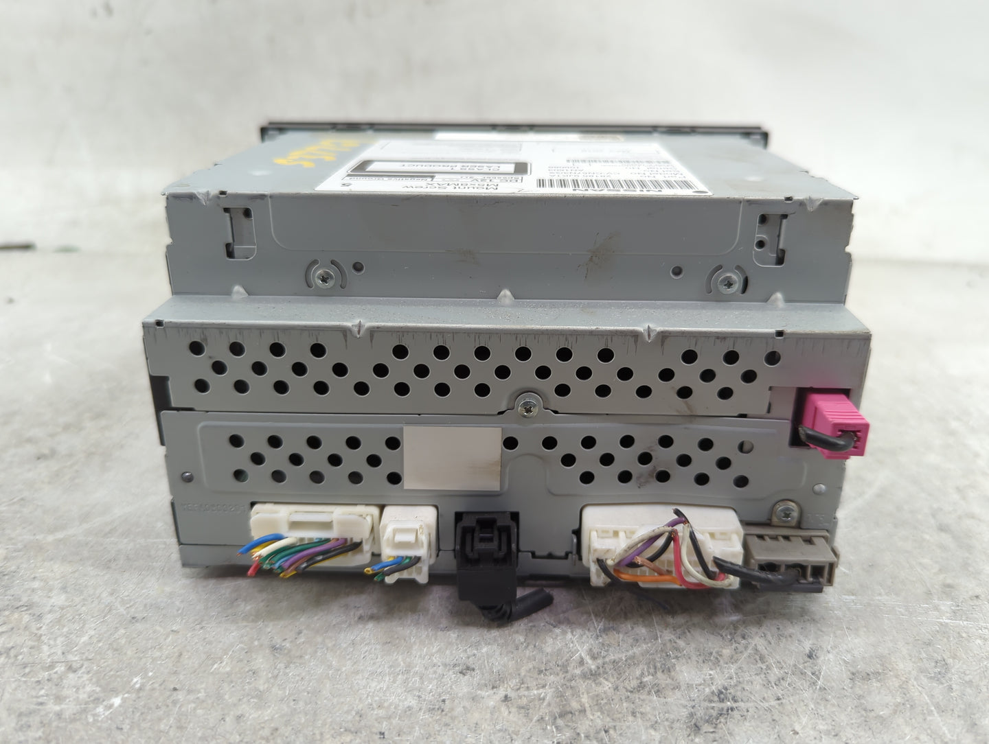 2018 Nissan Nv2500 Radio AM FM Cd Player Receiver Replacement P/N:28185 9JK1A CV-CN57N3GX Fits OEM Used Auto Parts - Oemused