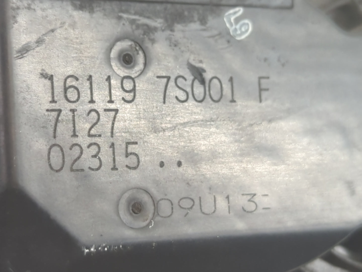 2014-2020 Nissan Nv2500 Throttle Body P/N:16119 7S001 F Fits Fits 2012 2013 2014 2015 2016 2017 2018 2019 2020 OEM Used Auto