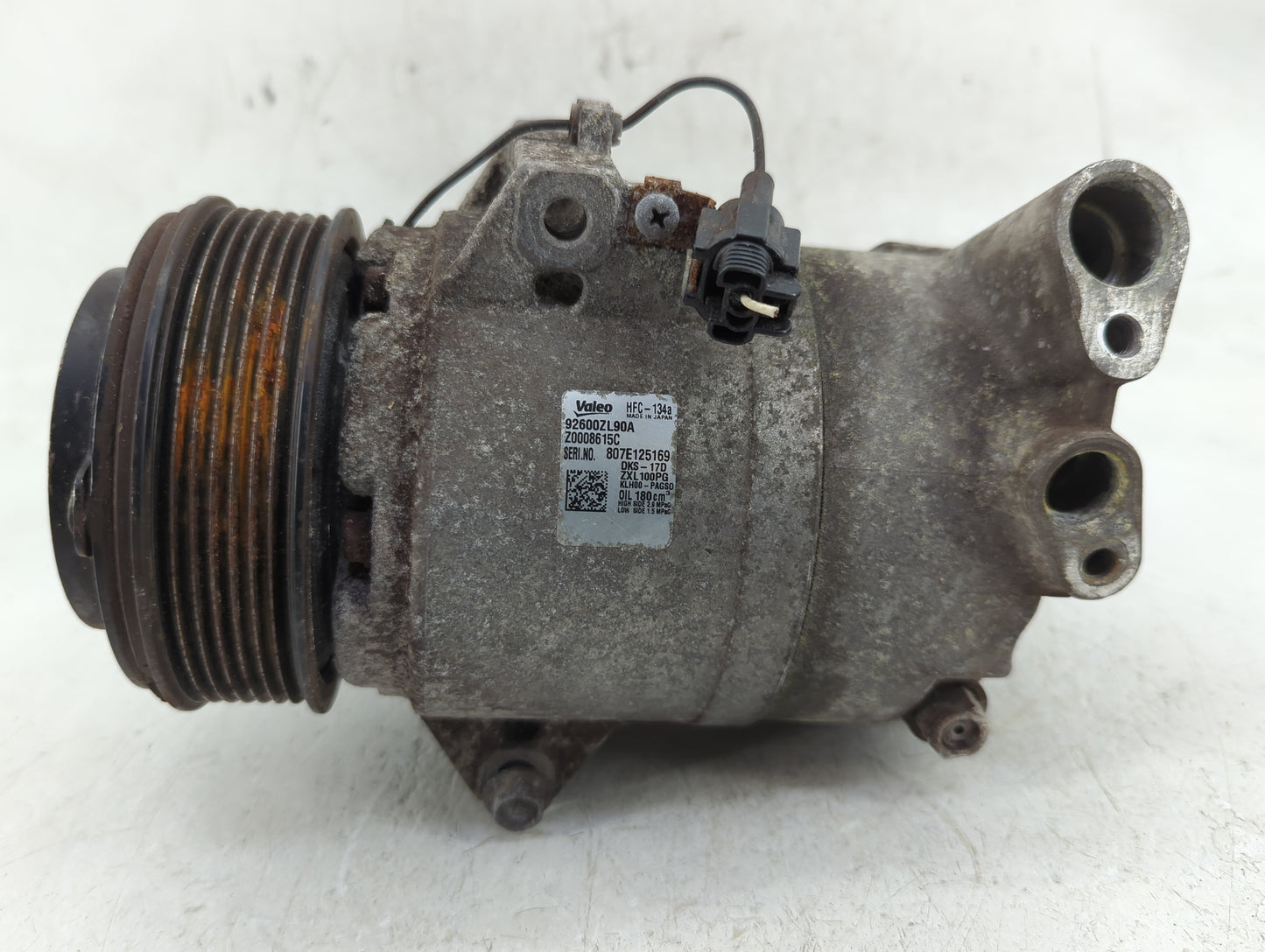 2012-2020 Nissan Nv3500 Air Conditioning A/c Ac Compressor Oem - Oemusedautoparts1.com
