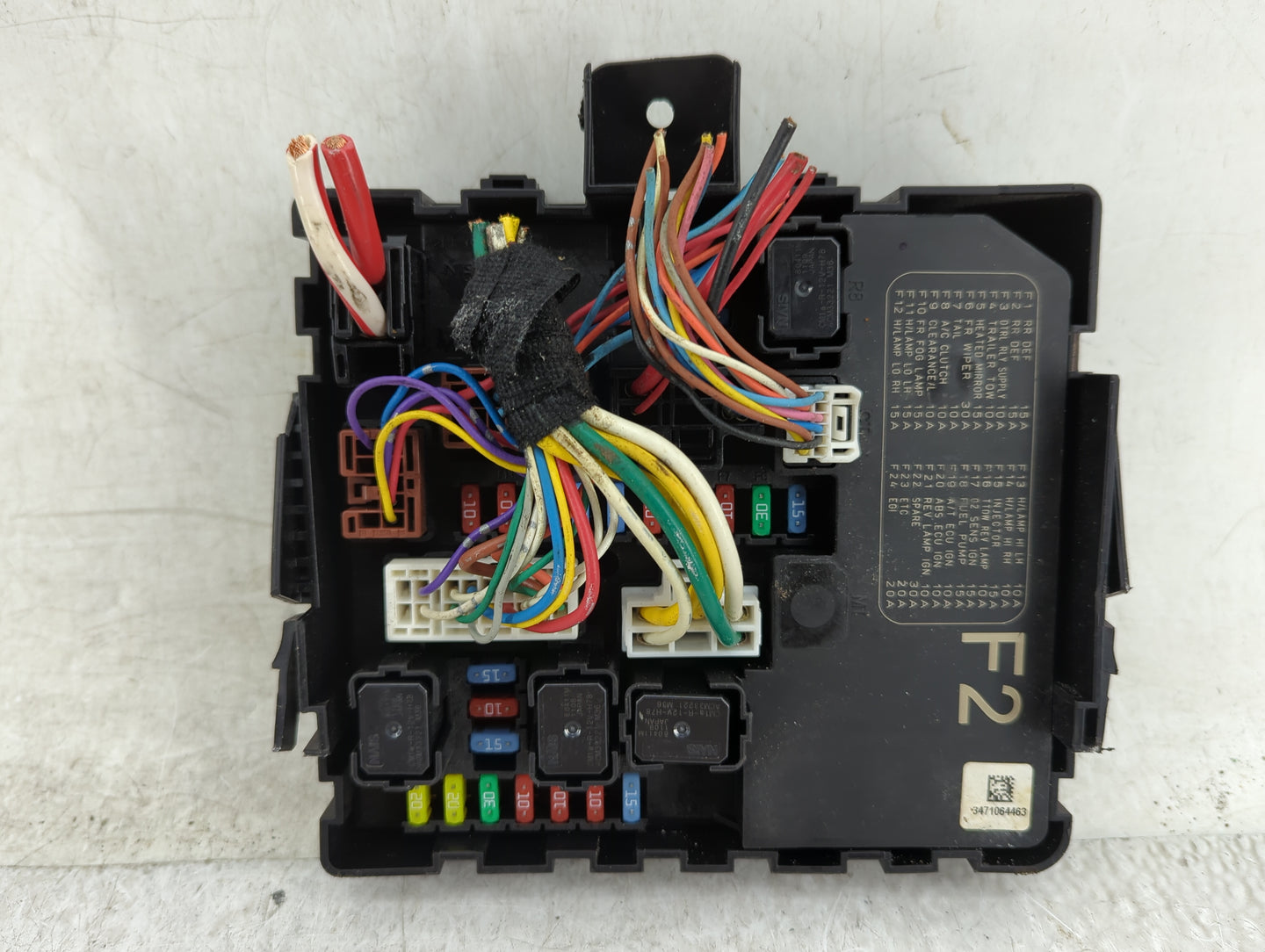 2012-2020 Nissan Nv3500 Fusebox Fuse Box Panel Relay Module Fits Fits 2012 2013 2014 2015 2016 2017 2018 2019 2020 OEM Used 