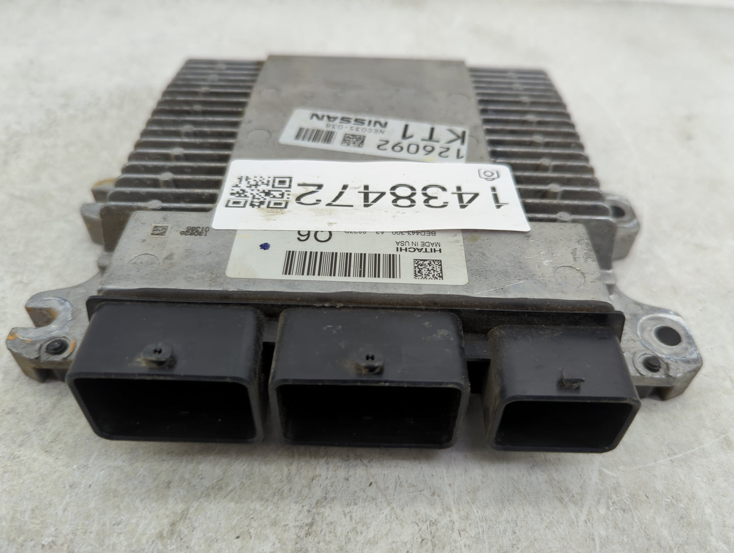 2018-2020 Nissan Nv3500 PCM Engine Control Computer ECU ECM PCU OEM P/N:NEC035-038 BEC443-300 Fits Fits 2018 2019 2020 OEM U