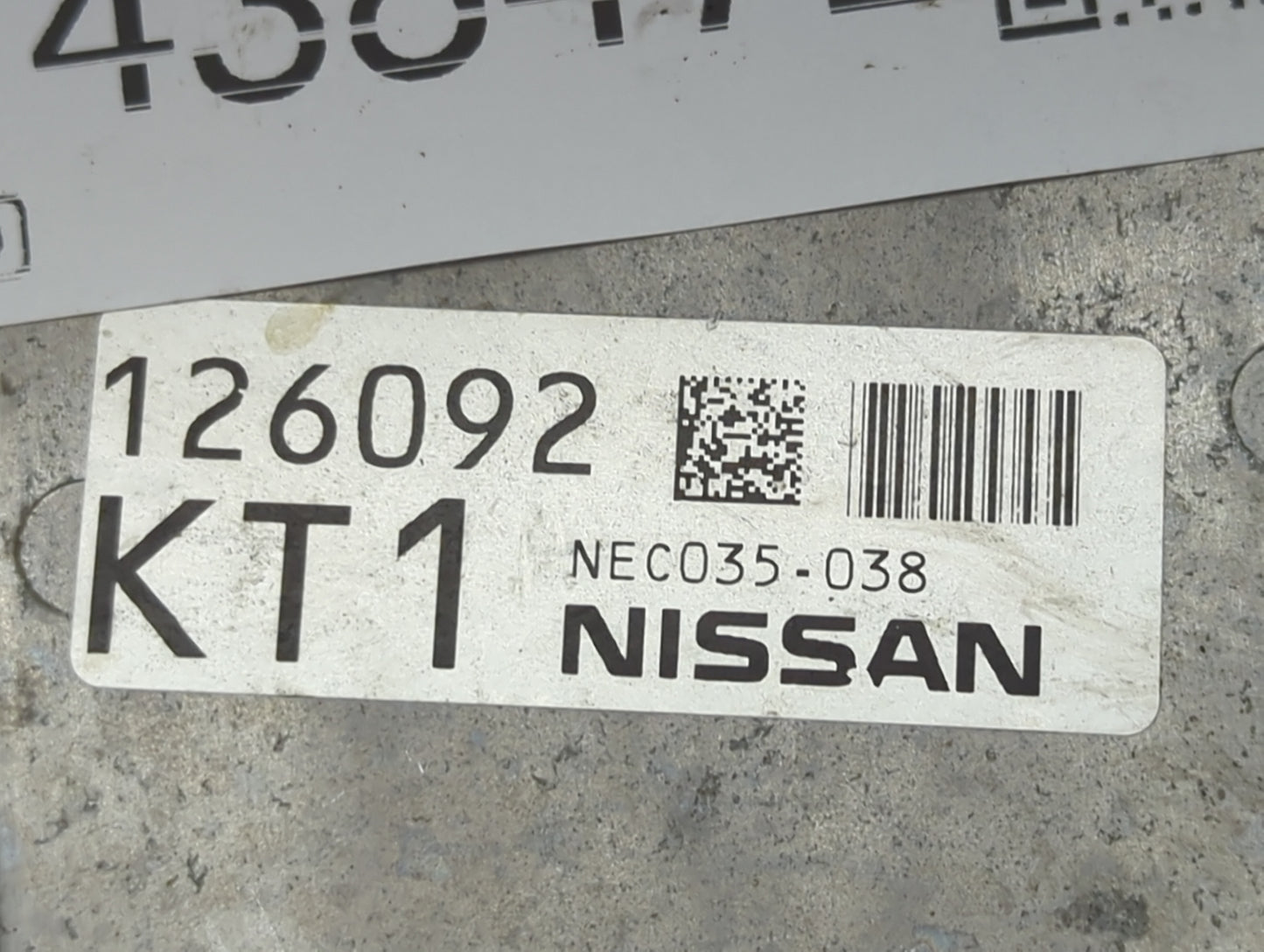 2018-2020 Nissan Nv3500 PCM Engine Control Computer ECU ECM PCU OEM P/N:NEC035-038 BEC443-300 Fits Fits 2018 2019 2020 OEM U